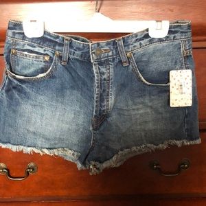 Free People Shorts nwt 30